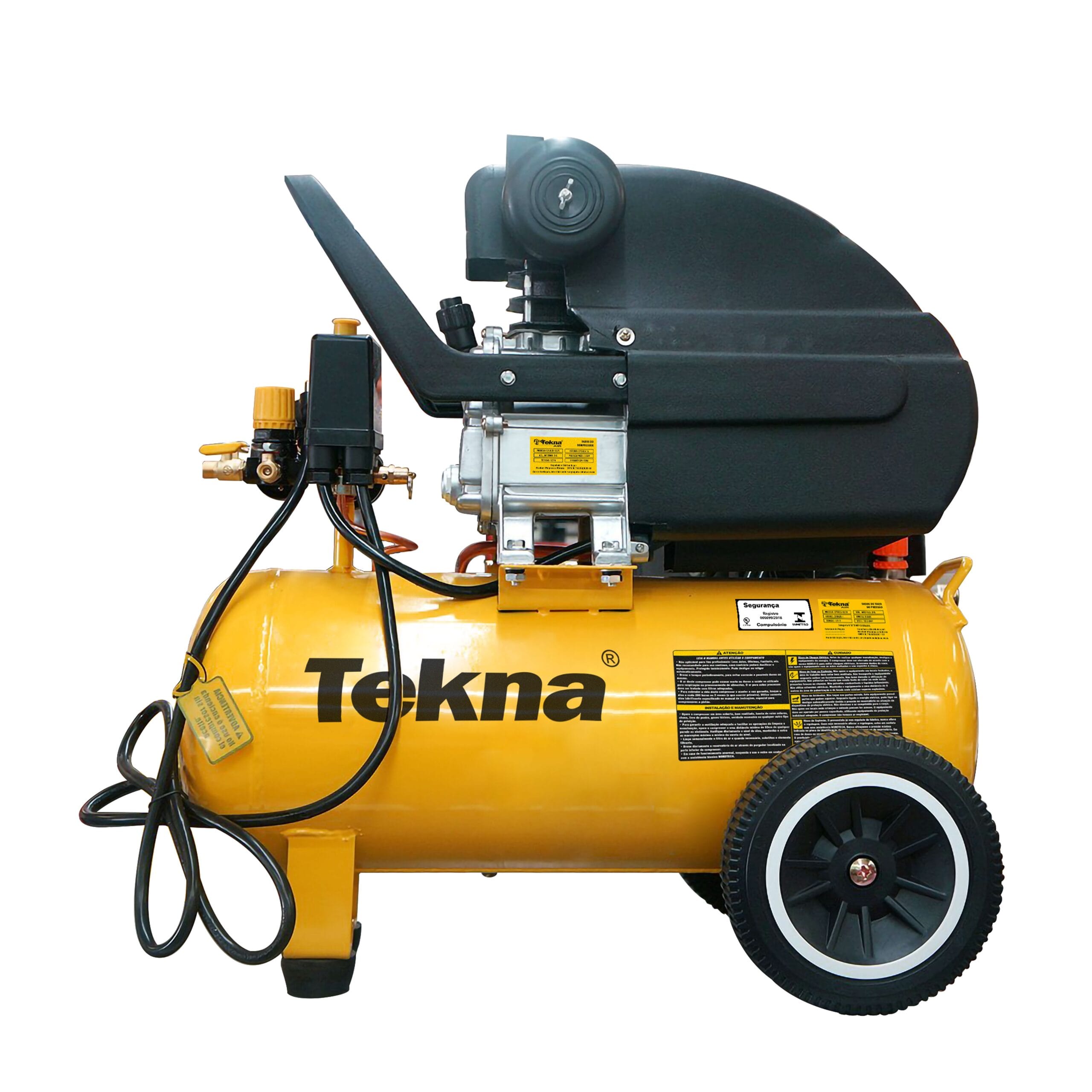 COMPRESSOR DE AR CP8525-2C 220V 60HZ 24L 2,5HP TEKNA - Imagem 2