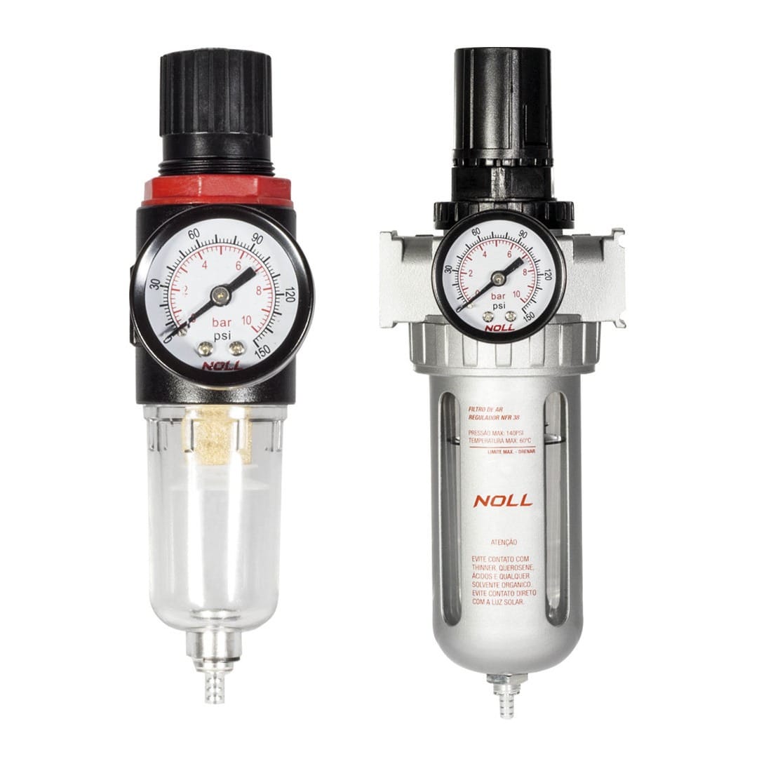 FILTRO DE AR REGULADOR 1/4 BSP NOLL
