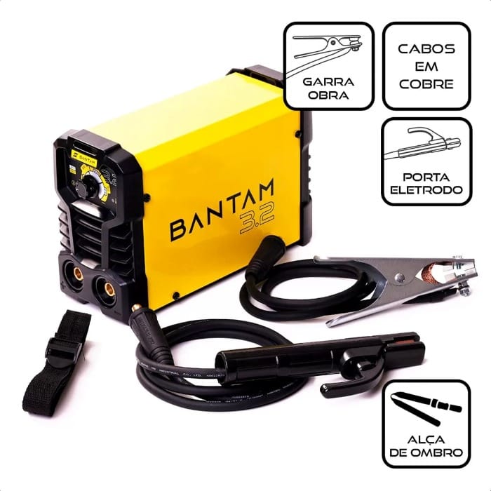 FONTE INVERSORA DE SOLDA BANTAM 3.2 DUAL VOLTAGE - 127/220V ESAB - Imagem 2