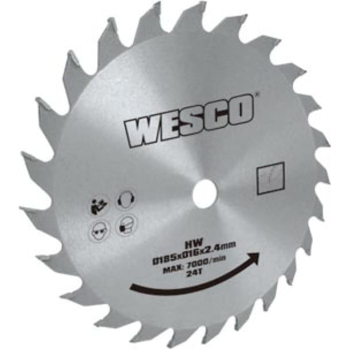 SERRA CIRCULAR 7.1/4 180MM 220V WESCO - Imagem 3