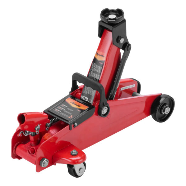 MACACO HIDRAULICO TIPO JACARE 2T ELEVACAO 125-300MM MALETA PLASTICA SPARTA 5100855 - Imagem 3