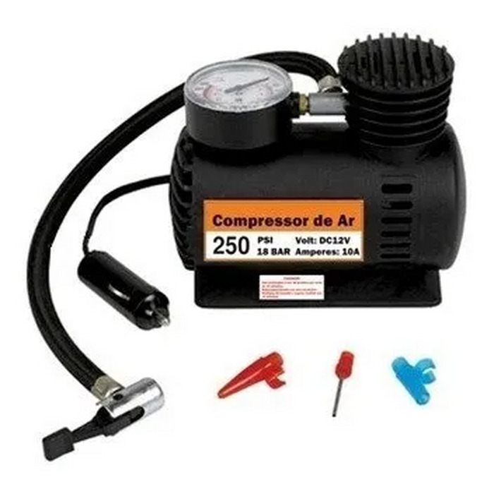 COMPRESSOR DE AR 12V MINI BESTFER BFH1126