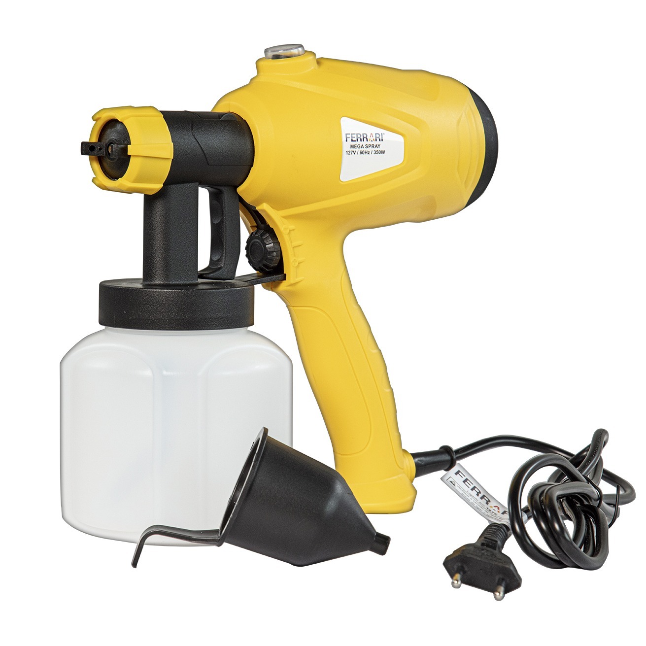 PISTOLA PULVERIZADORA MEGA SPRAY MS-350W 220V FERRARI AAC1010025