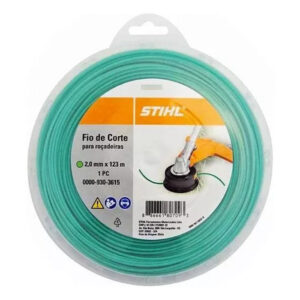 FIO CORTE RED. 2,0MM X 123MT VERDE STIHL 0000-930-3615