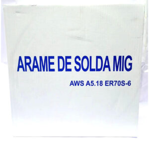 ARAME PARA SOLDA MIG ER70S-6 0,80MM (CARRETEL COM 15KG) HELEMMAN