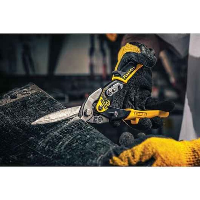 TESOURA AVIAÇÃO FATMAX RETA CORTE LONGO STANLEY 14-566 - Imagem 3