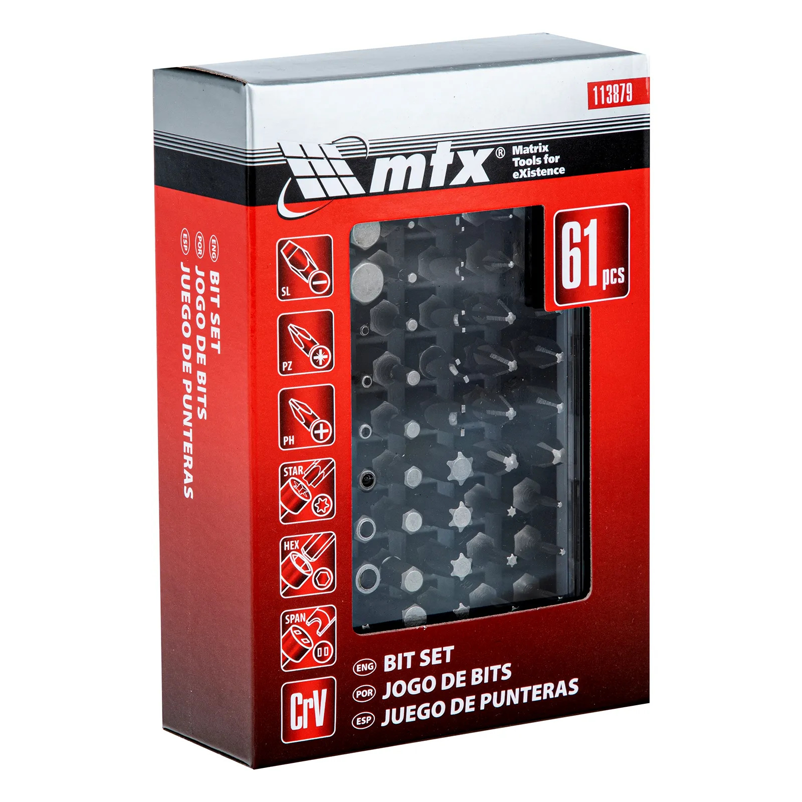 JG BITS CRV C/ CAIXA 61 PCS MTX 113879
