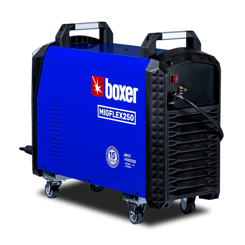 INVERSORA MIGFLEX250 MULTI-PROCESSO 220A 220V BOXER - Imagem 3