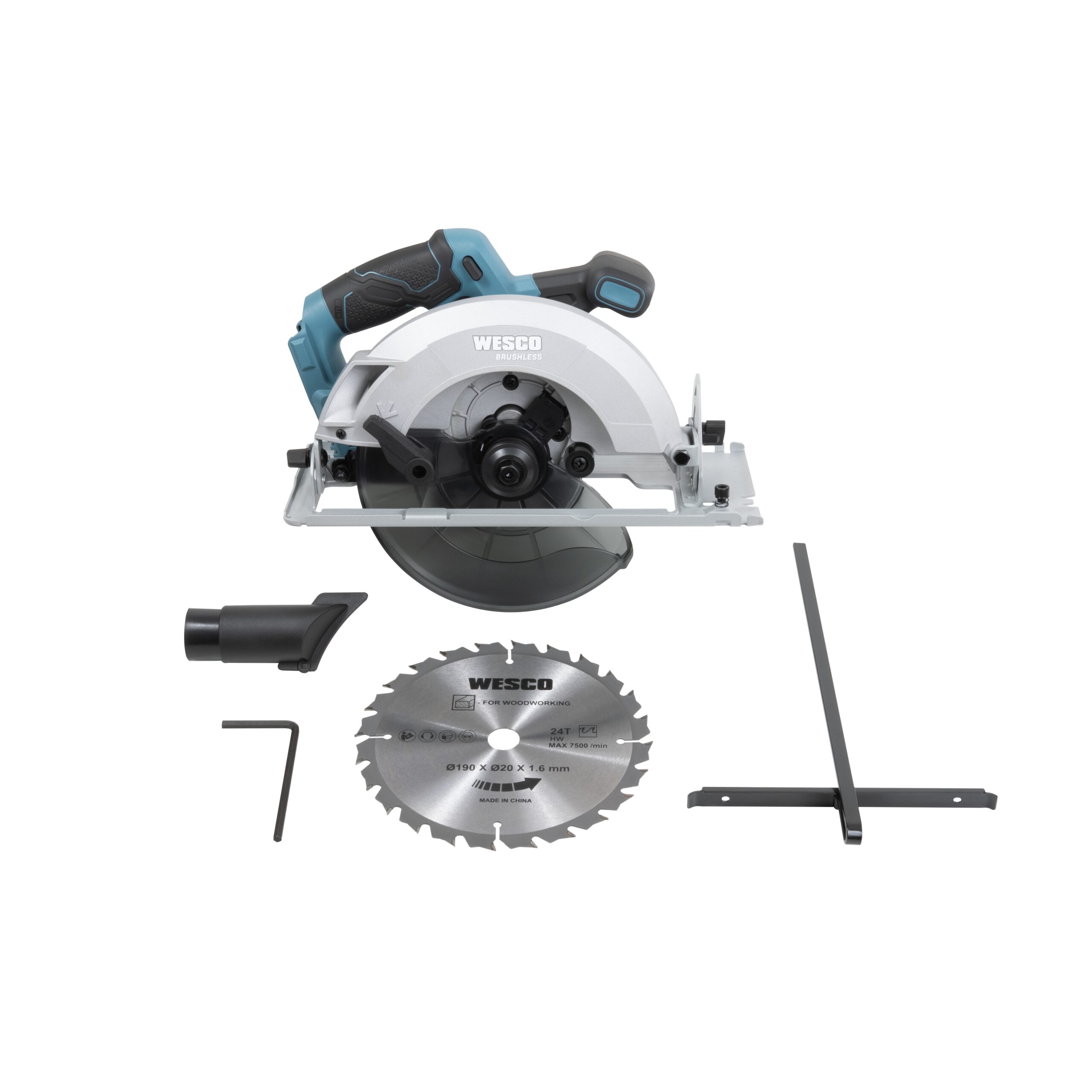 SERRA CIRCULAR 190MM 18V WESCO - Imagem 2