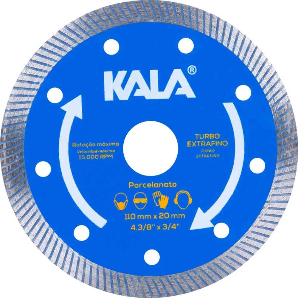 DISCO DIAMANT. PORCEL. 110 X 20MM KALA - Imagem 2