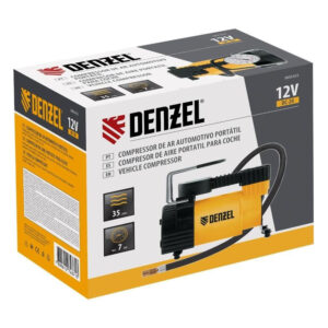 COMPRESSOR DE AR AUTOMOTIVO PORTATIL 12V 7ATM 35L DENZEL