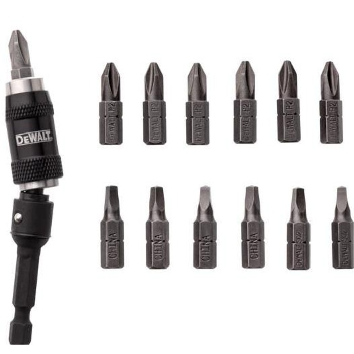 ADAPTADOR ANGULAR P/PARA FUSADEIRA 14PCS DEWALT DWPVTC14 - Imagem 2