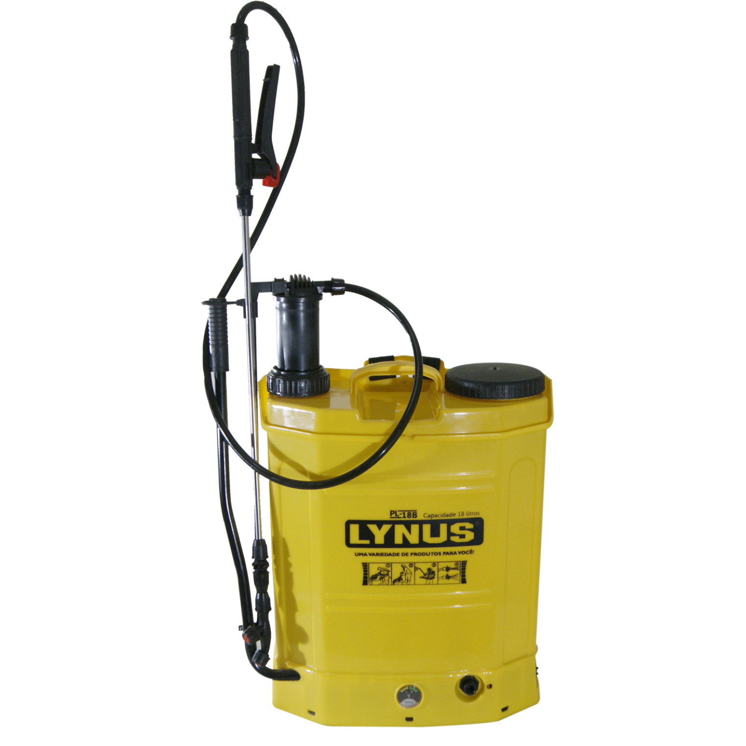 PL-18B PULVERIZADOR BATERIA E MANUAL 18 LTS LYNUS