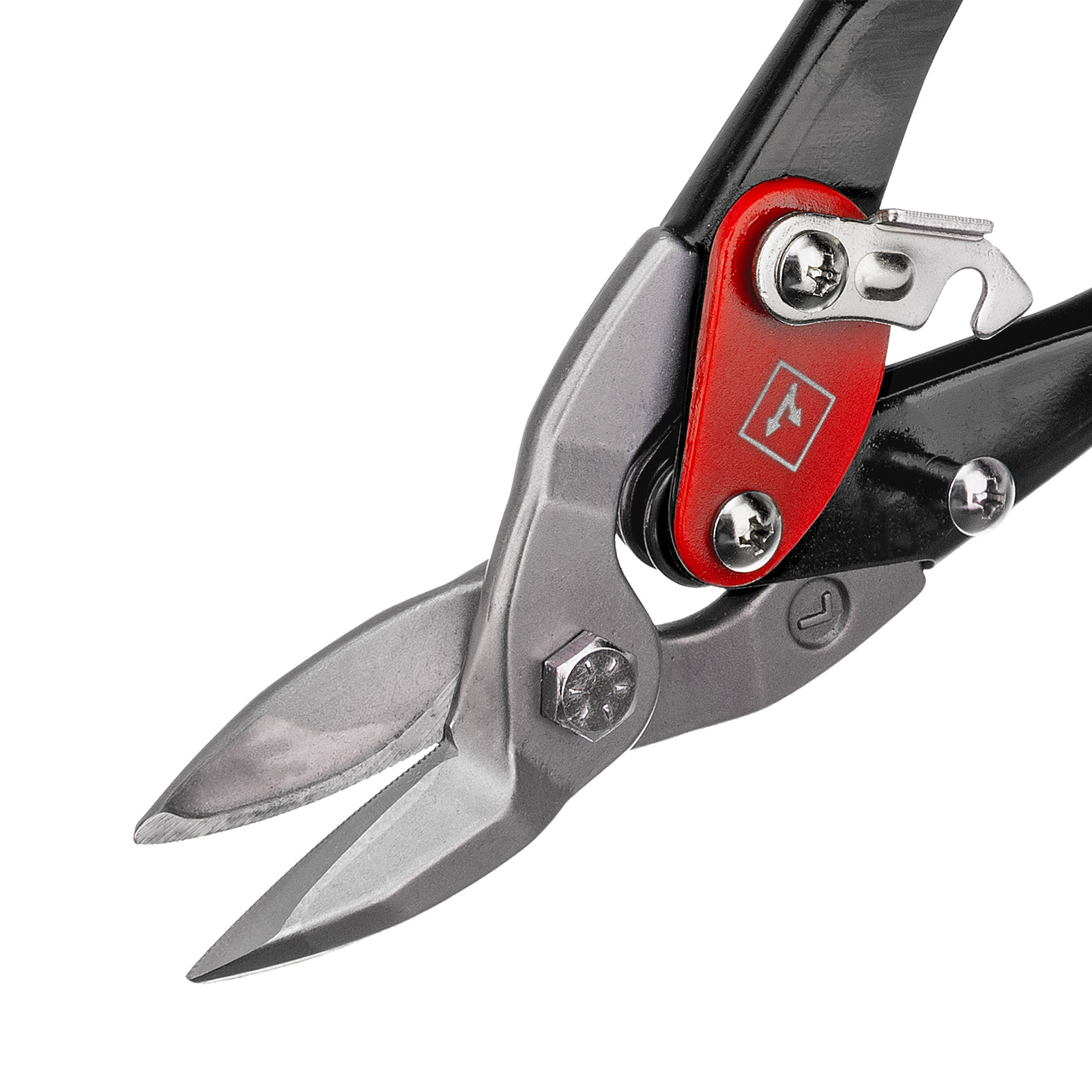 TESOURA PARA CHAPA CORTE ESQUERDA ACO CROMO MOLIBDENIO CABO DOIS COMPONENTES 250MM GROSS 7832655 - Imagem 2