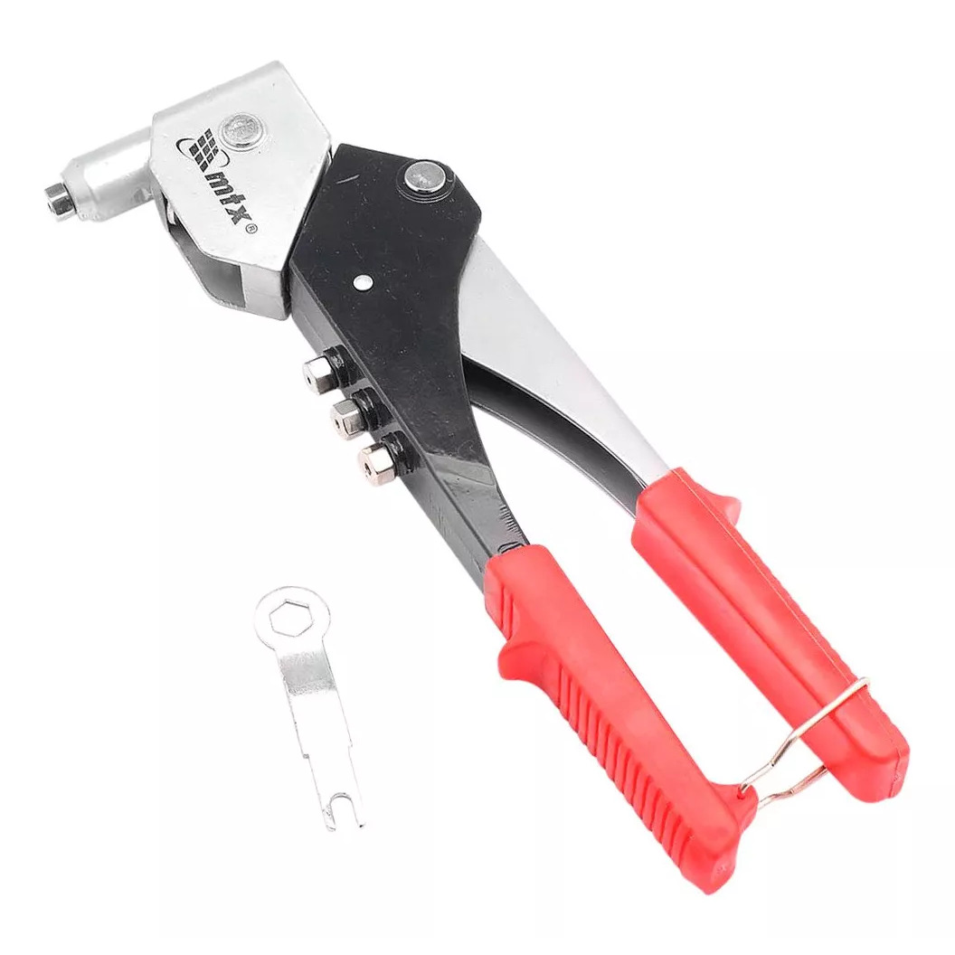 REBITADOR MANUAL TIPO ALICATE GIRATORIO 360 P/ REBITES 263MM MTX 405339